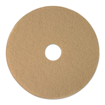Boardwalk® Burnishing Floor Pads, 19" Diameter, Tan, 5-carton freeshipping - TVN Wholesale